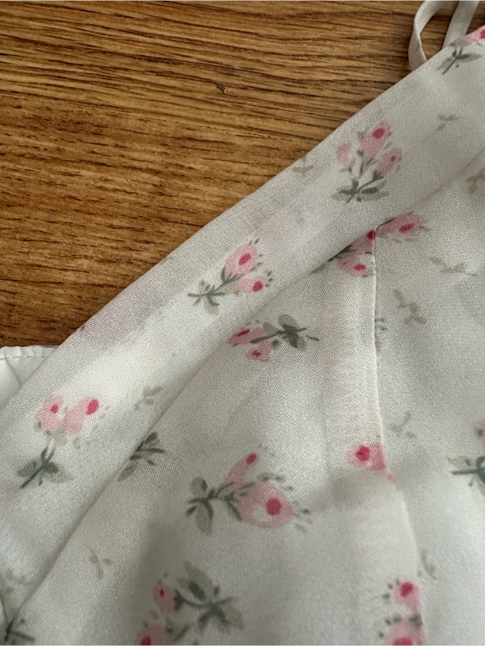 DREAM Sister Jane White Pink Floral Cami Maxi Dress M - Picture 8 of 16